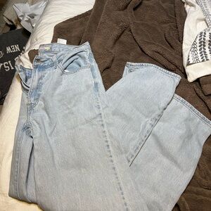 Levi's Light Blue Flare & Wide Leg Jeans